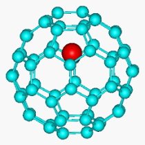 Gd atom in a fullerene cage